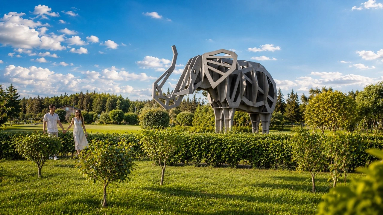 Прогулочные дорожки в КП Берег Песочной